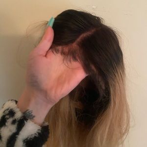 ON HOLD 18” CUSTOMIZED HUMAN HAIR WIG